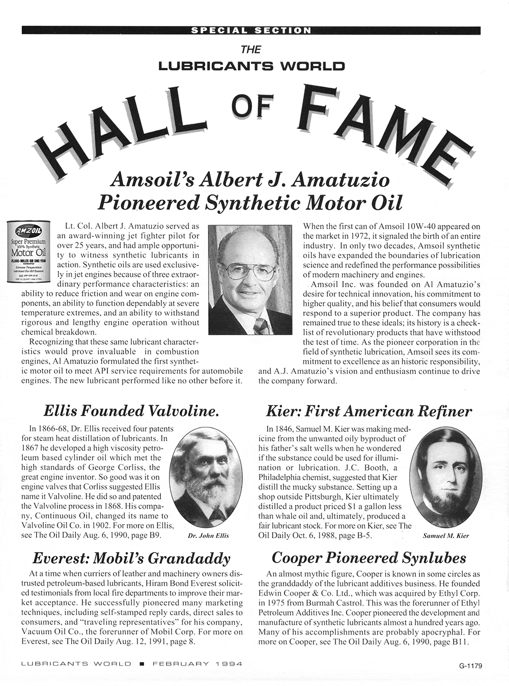 AMSOIL Hall of Fame