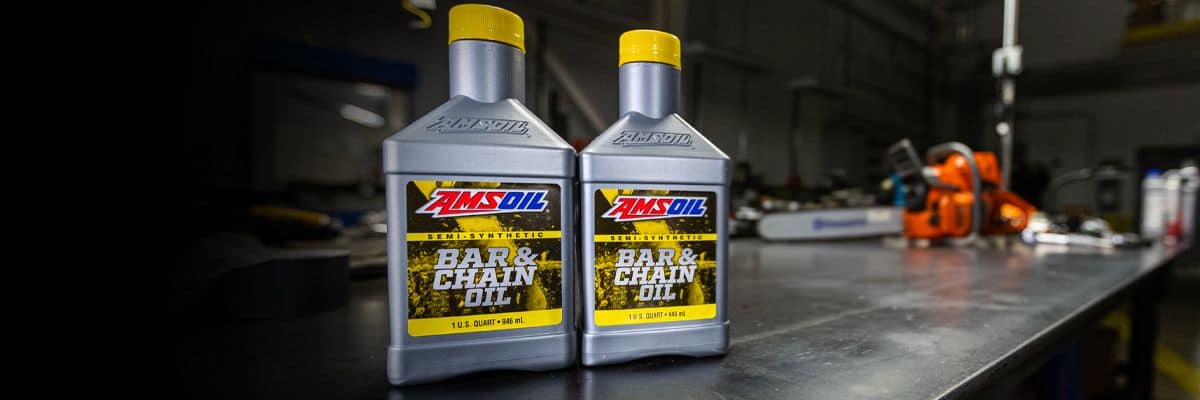 Two free quarts of AMSOIL Bar & Chain Oil with $200 Order