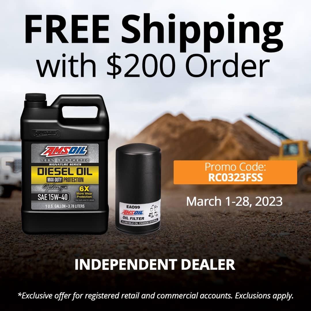 AMSOIL Free Shipping Offer