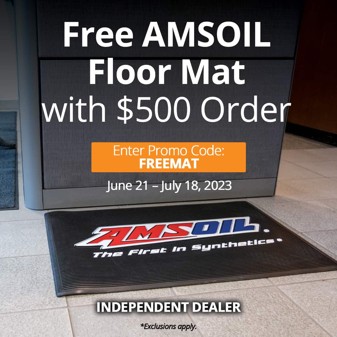 AMSOIL floor mat
