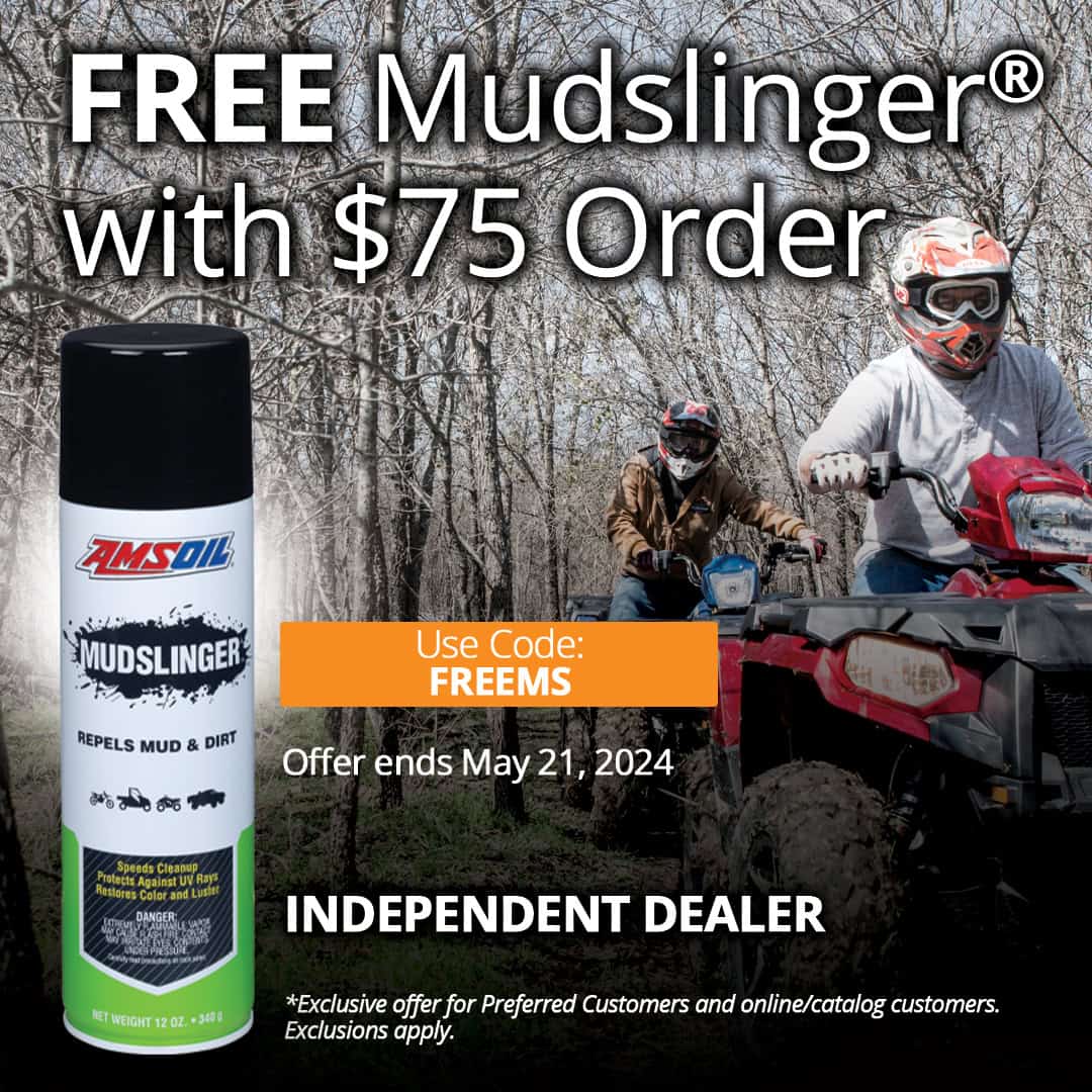 AMSOIL Free Mudslinger with $75 Order